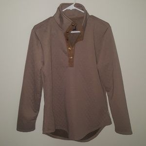 Simply Southern quilted sweater